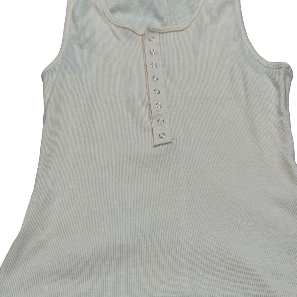 NWOT Free People button up tank light pink XS MSRP $78 - Picture 7 of 9